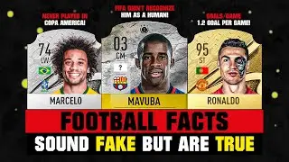 FOOTBALL FACTS That Sound FAKE But Are TRUE! 😵😲