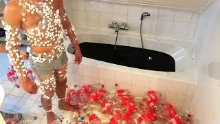 MENTOS + COLA IN BAD?!(EXPERIMENT)