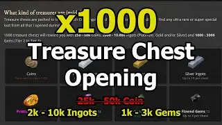 🎣 x1000 TREASURE CHEST OPENING | New World Fishing 🎣