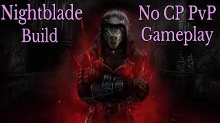 ESO Nightblade Gank Build + Gameplay | No CP PvP | High Isle