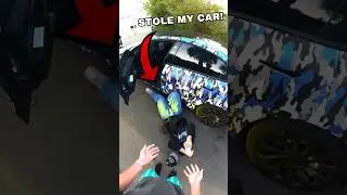 He Tried To Steal My Car 😡