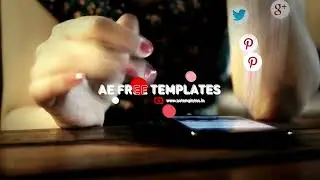 Youtube social media template after effects | After effects free projects | Ae templates