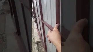 Откатные ворота ,сделай сам.