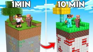 One Chunk, But The Chunk Changes EVERY MINUTE...