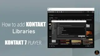 How to add Kontakt Libraries | Kontakt 7 Player | Fire Master 🤷‍♀️