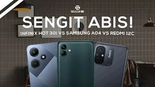 SENGIT ABIS! Infinix Hot 30i VS Samsung A04 VS Redmi 12C!