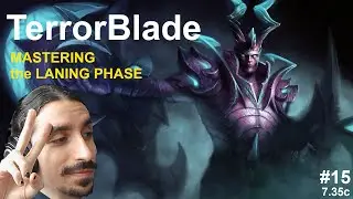 MASTERING the LANING PHASE - TerrorBlade Support 4 | 7.35c #dota2 #terrorblade