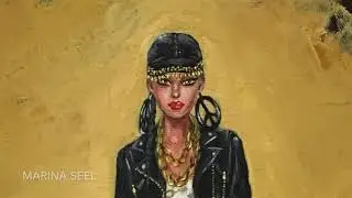 Fashion Illustration - Versace Outfit