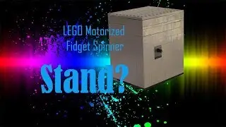 Lego Motorized Fidget Spinner Stand!
