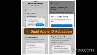 Apple ID Locked or Disabled 🔐 Fix “Account Not Active” & “Verification Failed” (Paid Service) 🍎