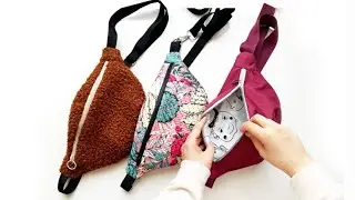 Bel Çantası Kalıbı ve Dikimi | Belt Bag Sewing Pattern and Tutorial