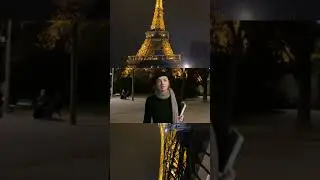 Эйфелева башня в ночи