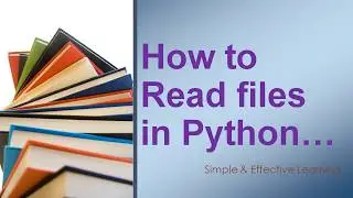 How to Read files in Python || Read files in Python || Python read file line by line