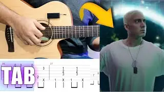 HOW TO PLAY HOUDINI - EMINEM | FINGERSTYLE GUITAR COVER (TUTORIAL)