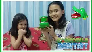 ATE & ATHENA PLAYING CROCODILE DENTIST