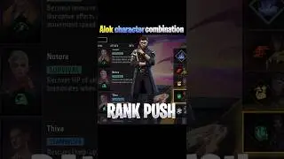 Alok character combination | Best character combination in free fire | Alok character ability
