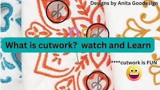 Master Cutwork Embroidery in No Time with This Step-by-Step LIVE Tutorial!