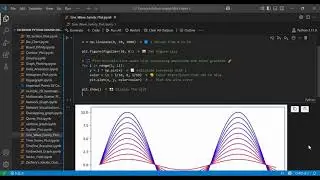 Rainbow Sine Waves in Python! 🌈📈 | Matplotlib Tutorial