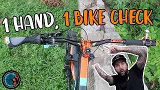 One Hand Bike Check - 2017 Santa Cruz Hightower Adaptive Mountain Biker