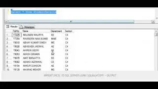 SqlBulkCopy in ASP.NET