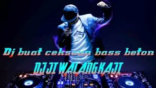 Dj cek soud bass beton. Dj JI WALANG KAJI Full bass glerr.