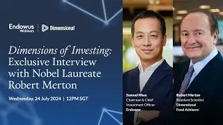 Dimensions of Investing - Interview with Robert Merton
