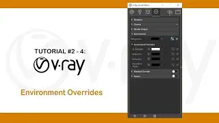 Vray For Sketchup #2/3 -   Environment Overrides in vray for sketchup