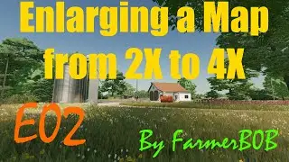 Map Expansion Series E02, We are enlarging Frickley from 2X to 4X, but same process for any size!