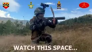 Jungle Warfare Drill by Indian Army Infantry during Exercise Poorvi Prahar