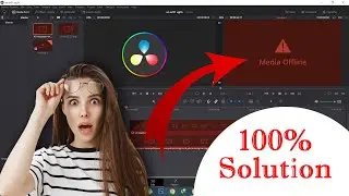 100 % Solution - (Media Offline) Error in DaVinci Resolve | 001 VN Error Solver💯