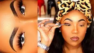 HOW TO Apply False Eyelashes for BEGINNERS QUICK AND EASY !