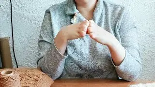 Я это связала без пальцев, а многие не верили
