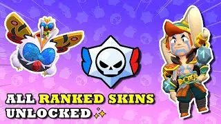 Brawl Stars | All Ranked Skins Unlocked