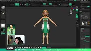 Exploring Character Appeal – Layla Viscu – ZBrush 2022