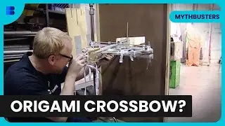 Prison Paper Crossbow - MythBusters