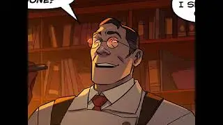 Naked and the dead TF2 comic - Real Medic VA and Devil scene