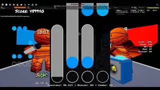 ghost mania 96.88% acc 43 misses roblox funky friday