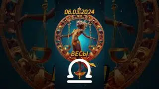 Ежедневный гороскоп на 06.03.2024 для весов! 