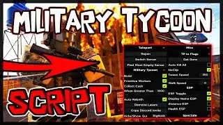 BEST | Military Tycoon Script 🔥 Get OP Scripts