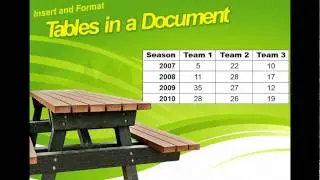 Google Documents - Insert and Format Table in a Document - Google Tools