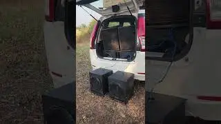 Super bass sound system in car #wagonR