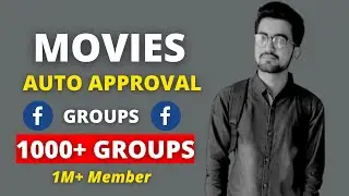 How to Find auto approval facebook Groups I Auto approval group list 2022 I  Movies Groups
