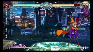 BLAZBLUE CENTRALFICTION - Nine combo off fairy J.2A