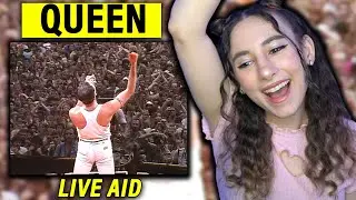 QUEEN - LIVE AID | First Time REACTION Singer & Musician Analysis | Freddie Mercury
