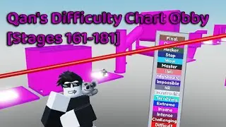 Qan's Difficulty Chart Obby [Stages 161-181]