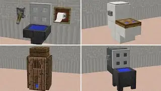 5 Ideas Toilet Minecraft