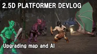 Improving game mood & taking a look at the AI | Devlog #5 | Barbarian platformer