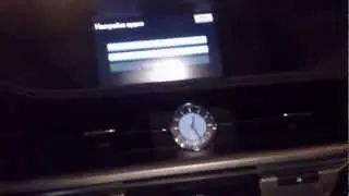 Lexus ES 2013 на Красной площади