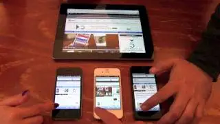 iPhone 5 competitive performance and benchmark tests