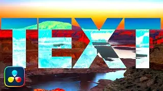 How to Make INVERTED Text Effect in Davinci Resolve - Trending Captions!